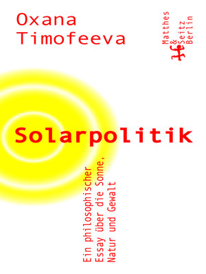 cover image of Solarpolitik